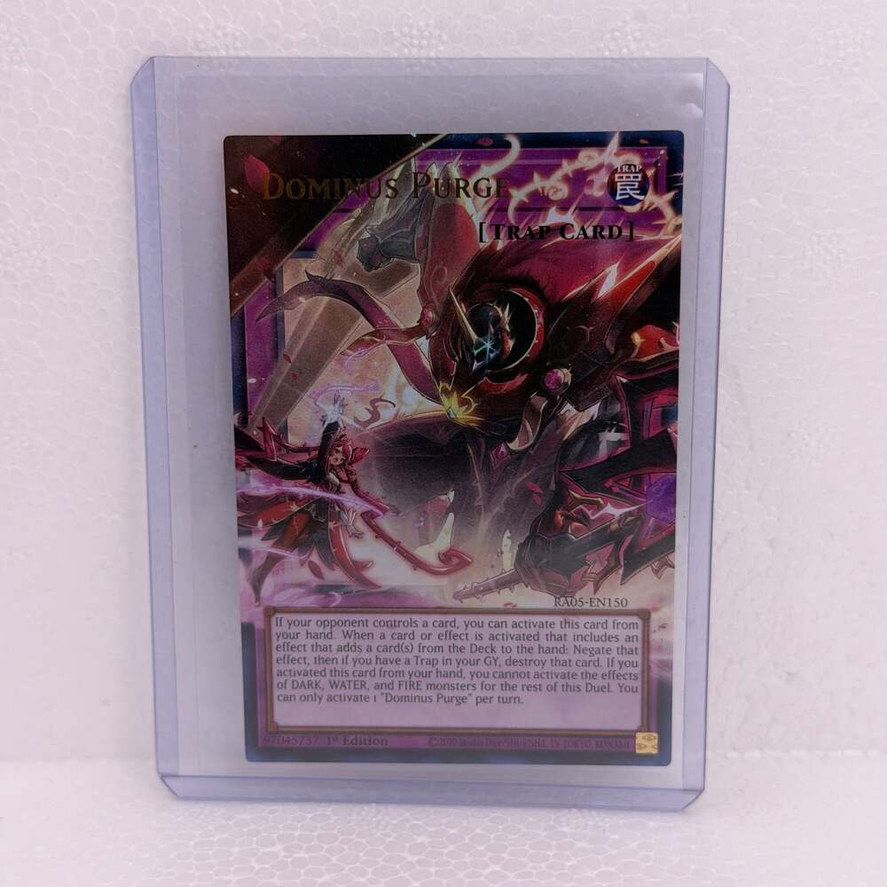 Yu-Gi-Oh! Dominus Purge Trap Card RA05-EN150 1st Edition